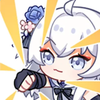 👊 5ca248bd Аниме, Мультфильм, Наклейка, Милый, Манга, Женский telegram sticker