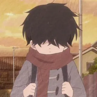 ❤️ e484cef4 アニメ, キャラクター, 少年, イラスト telegram sticker