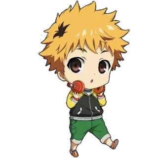 😳 3dc1dc10 Chibi, Anime, Słodkie, Kreskówka, Postać, Słuchawki, Dziecko, Manga telegram sticker