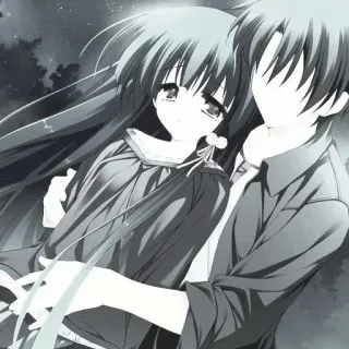 🤍 5c2529d1 Anime, Pareja, Romance, Amor, Manga telegram sticker