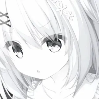 😮 7ea418d7 Anime, Manga, Dibujos animados, Chica, Linda, Ilustración telegram sticker