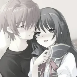 🤍 b2627c34 Anime, Pareja, Romance, Amor, Manga telegram sticker