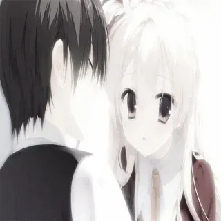 🤍 ed0760b7 Anime, Chica, Chico, Uniforme escolar telegram sticker