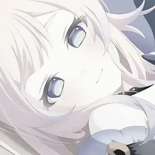 😊 fa28a148 chica anime, lindo, dibujos animados, manga, retrato telegram sticker