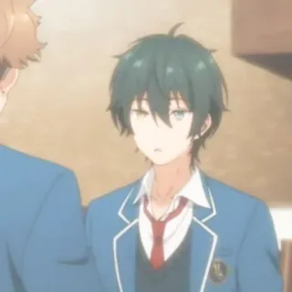 🧤 f52cf0d6 Anime, Karakter, Seragam sekolah, Anak laki-laki, Animasi, Kartun telegram sticker