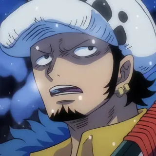 🩺 44afccc6 Trafalgar Law One Piece 动漫, 海贼王, 特拉法尔加·劳, 角色, 漫画 telegram sticker