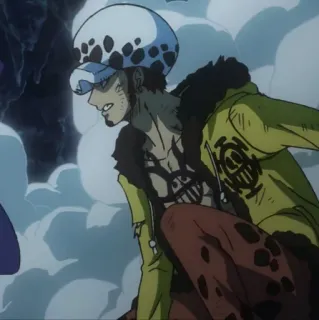 🩺 73342715 Trafalgar Law One Piece 动漫, 海贼王, 特拉法尔加·罗, 角色 telegram sticker