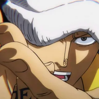 🫀 b1e820a6 Trafalgar Law One Piece 动漫, 海贼王, 特拉法尔加·罗 telegram sticker