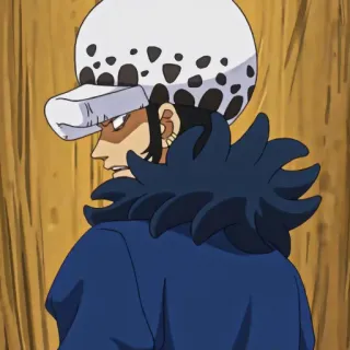 🫀 da48e6af Trafalgar Law One Piece 动漫, 海贼王, 特拉法尔加·罗, 海盗 telegram sticker