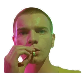 Trainspotting telegram stickers