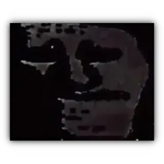 😭 1ebe6b69 Meme, Seram, Abstrak, Gelap, Wajah telegram sticker