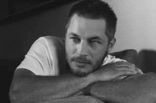 🩸 20e73654 мужчина, портрет, монохром, взрослый, мужской, черно-белый, лицо telegram sticker