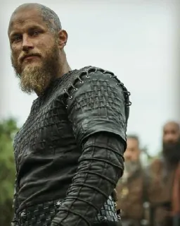 🩸 36a5edde Ragnar Lothbrok Vikings Викинги, Рагнар Лодброк, Воин, Историческая драма, Трэвис Фиммел, Скандинавская мифология, Исторический, Сериал telegram sticker