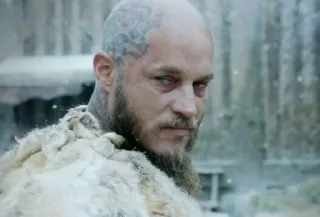 🩸 6b5fd00e Ragnar Lothbrok Vikings Викинги, Рагнар Лодброк, Историческая драма, Трэвис Фиммел, Воин, Скандинавский, Скандинавия, History Channel telegram sticker