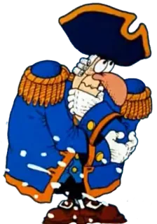 😐 d5f2c0ef pirata, cartone animato, ufficiale, mare, marina telegram sticker