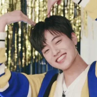 ❤️ cf8a0b92 Personne, Sourire, K-Pop, Cœur, Joyeux telegram sticker