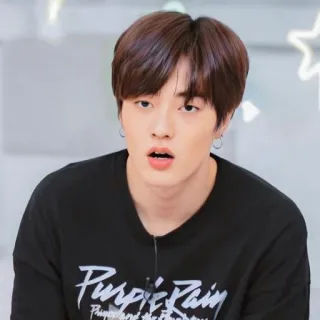 😳 eb05404f Purple Rain Pop art, Musique, Violet, Pluie, Portrait telegram sticker