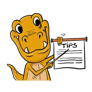 T-Rex whatsapp stickers