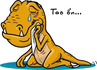 T-Rex whatsapp stickers