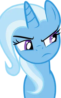 😕 46cadb90 My Little Pony, kartun, poni, unicorn, anime telegram sticker