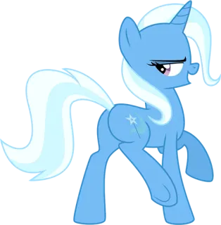 😏 80bdd65b poni, kartun, binatang, kuda, kuda jantan, kuda betina telegram sticker