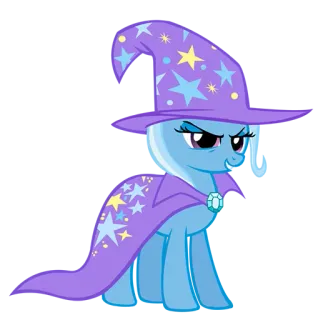 Great & Powerful Trixie! telegram stickers