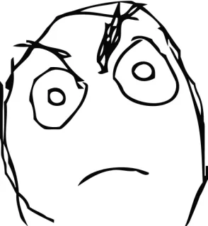 😂 2cbb43a5 Мем, Ярость, Лицо, Интернет whatsapp sticker