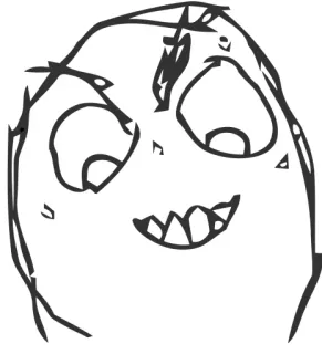 😂 f3b9c964 Мем, Злой, Тролль, Смешной, Интернет whatsapp sticker