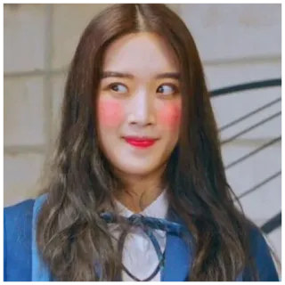 💕 6c97f060 gadis, wanita, potret, kecantikan, ekspresi, imut telegram sticker