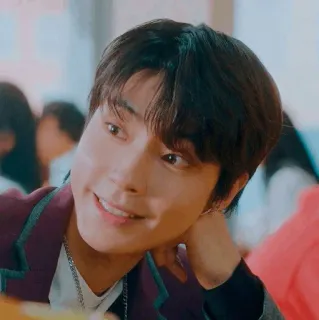 😁 0e57d6b8 мужчина, азиат, актер, улыбка, человек whatsapp sticker