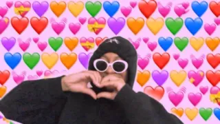 😎 0ba3192a trái tim, tình yêu, tình cảm, người, kính râm, áo hoodie whatsapp sticker