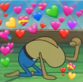 💘 6143d18b trái tim, tình yêu, tình cảm, hoạt hình, meme, cảm xúc whatsapp sticker