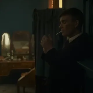 🚬 690df069 man, smoking, cigarette, portrait, actor telegram sticker