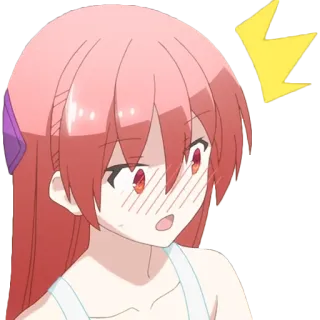 😧 1ef6fd9b Tsukasa Yuzaki TONIKAWA: Over the Moon for You anime, manga, tsukasa, shocked, cute telegram sticker