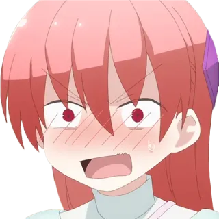 🤬 2c48b769 anime, girl, shocked, tsukasa telegram sticker