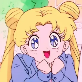 🌙 6e9a2721 Sailor Moon Anime, Hoạt hình, Manga, Thủy thủ Mặt Trăng, Kawaii telegram sticker