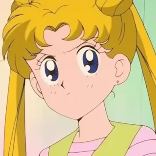 🌙 a9bd1801 Sailor Moon Anime, Hoạt hình, Nhân vật, Thủy thủ Mặt Trăng telegram sticker