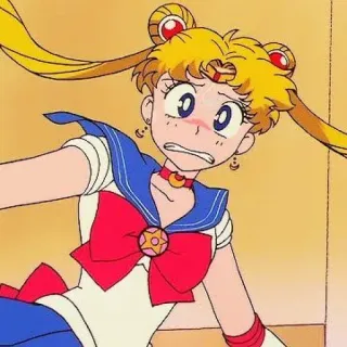 🌙 d704b68f Sailor Moon Anime, Thiếu nữ phép thuật, Phim hoạt hình, Sailor Scout, Usagi Tsukino telegram sticker
