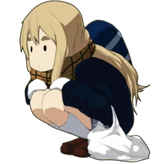 😶 937bb1aa Anime, Manga, Fille, Mignon, Personnage, Kawaii telegram sticker