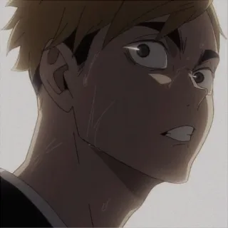 🥞 8c6c66c6 Anime, Ausdruck, Schweiß, Gesicht, Charakter, Manga, Sportler telegram sticker