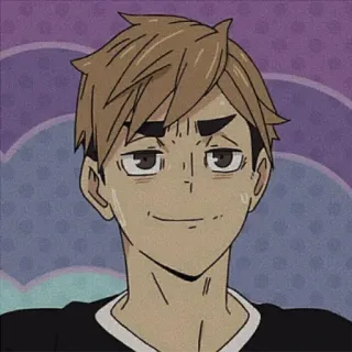 🍯 919d74d9 Anime, Charakter, Haikyuu telegram sticker