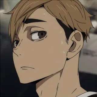 🥞 9cdf24c0 Anime, Charakter, Manga, Porträt, Schweiß telegram sticker