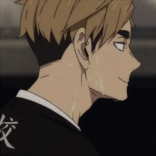 🥞 ee9e33bc 校 Anime, Manga, Schweiß, Profil, Männlich, Japanischer Text telegram sticker