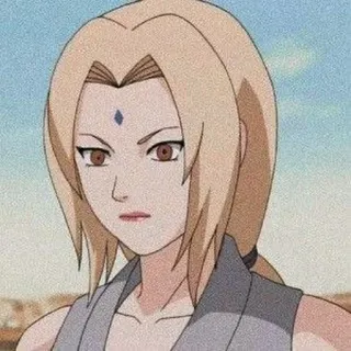 🥋 05a73e25 Tsunade Naruto 动漫, 纲手, 忍者, 医疗忍者, 火影 telegram sticker