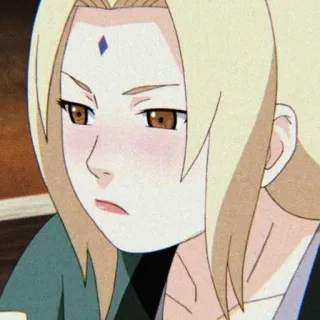 Tsunade by @anpudsquad telegram stickers