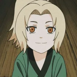Tsunade by @anpudsquad telegram stickers