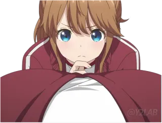 🤔 c6610b03 @Y2LAB Anime, fille, mignon, femme, dessin animé whatsapp sticker