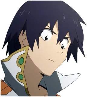 🤔 30aa189e anime, character, male whatsapp sticker