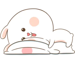 🐽 81cd94ea 토끼, 귀여운, 토끼, 동물, 스티커, 만화, 사랑 telegram sticker