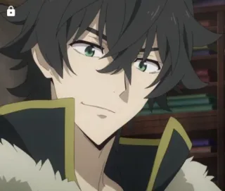 ❤️‍🔥 036c8f0f Naofumi Iwatani Rising of the Shield Hero Anime, Personnage, Naofumi, Rising of the Shield Hero, Shield Hero whatsapp sticker